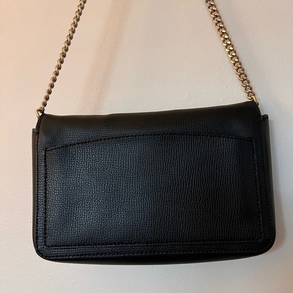 KATE SPADE small black bag with gold chain - Picture 4 of 11